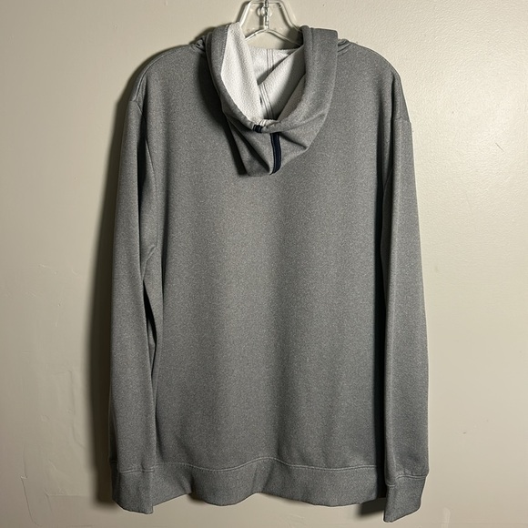 New England Patriots Legends Fleece Hoodie Sweatshirt NFL Apparel Gray Men’s XL - Picture 9 of 11